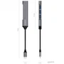 Aisens Hub USB 3.1 USB-C, 4 Puertos Tipo A, Gris